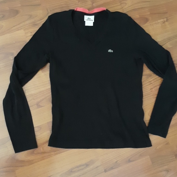 Lacoste Tops - Lacoste long sleeve t- shirt